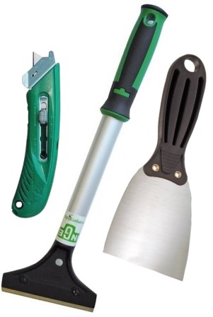 Scrapers, Blades & Knives